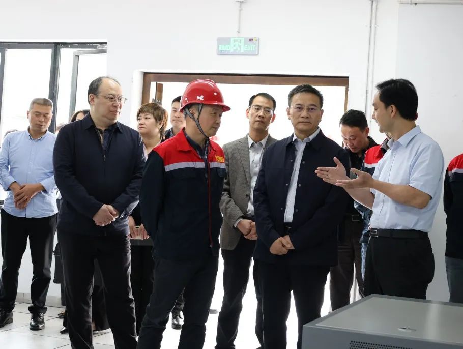 成都市委常委劉玉泉一行蒞臨都鋼鋼鐵開(kāi)展調(diào)研指導(dǎo)工作